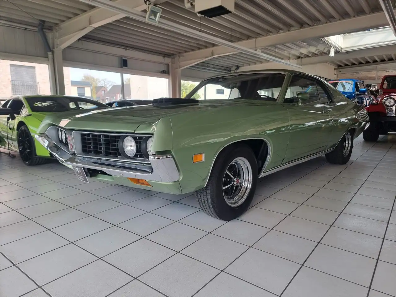 Ford Mustang Torino 351 M-Code/Top und original, foto 1