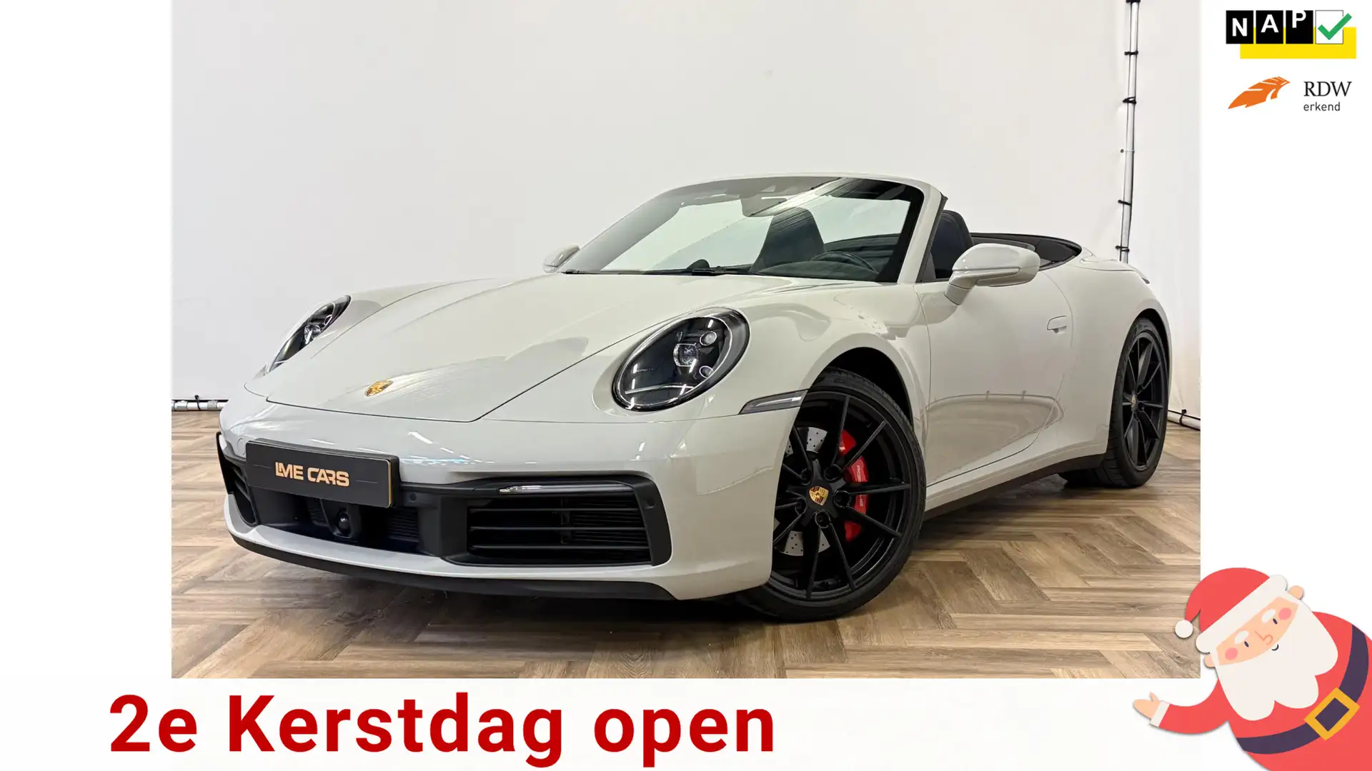 Porsche 911 Cabrio 3.0 Carrera 4 S|CABRIO|450PK|INCL BTW|INRUI Gris - 1