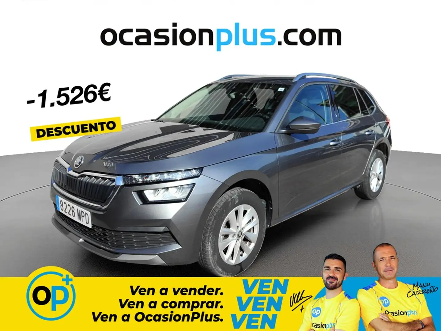 Skoda Kamiq 1.0 TSI Ambition 81kW Gris - 1