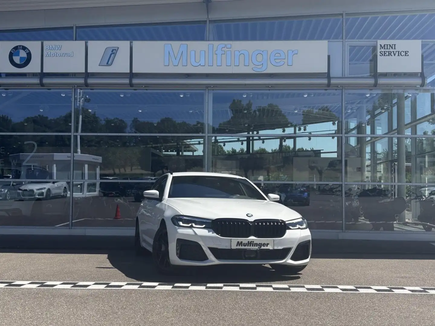 BMW 530 d Tour.M Sport ACC Kamera Driv-Ass-Prof. 20" Bianco - 2