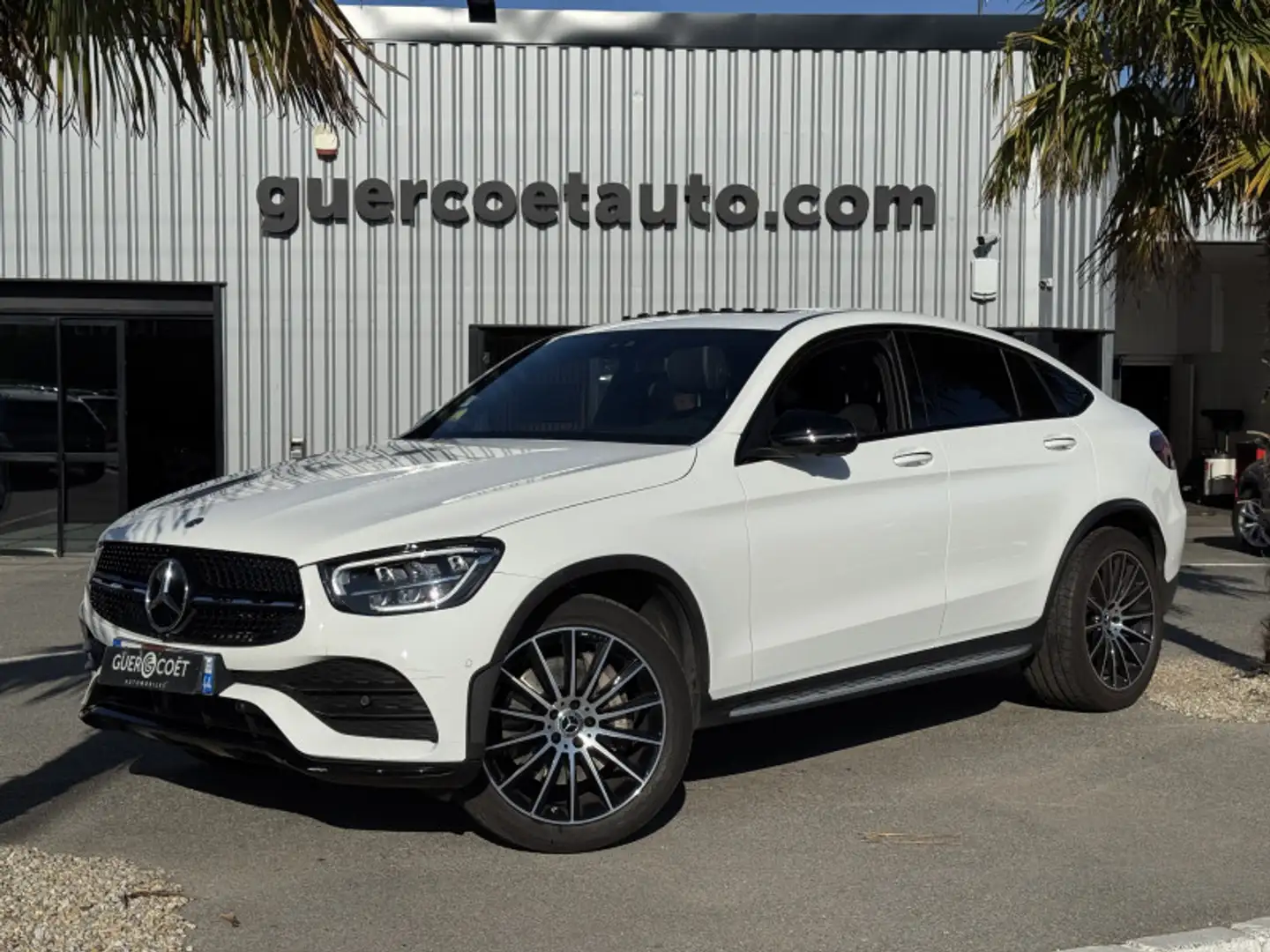 Mercedes-Benz GLC 220 220 D 194CH AMG LINE 4MATIC 9G-TRONIC Blanc - 1