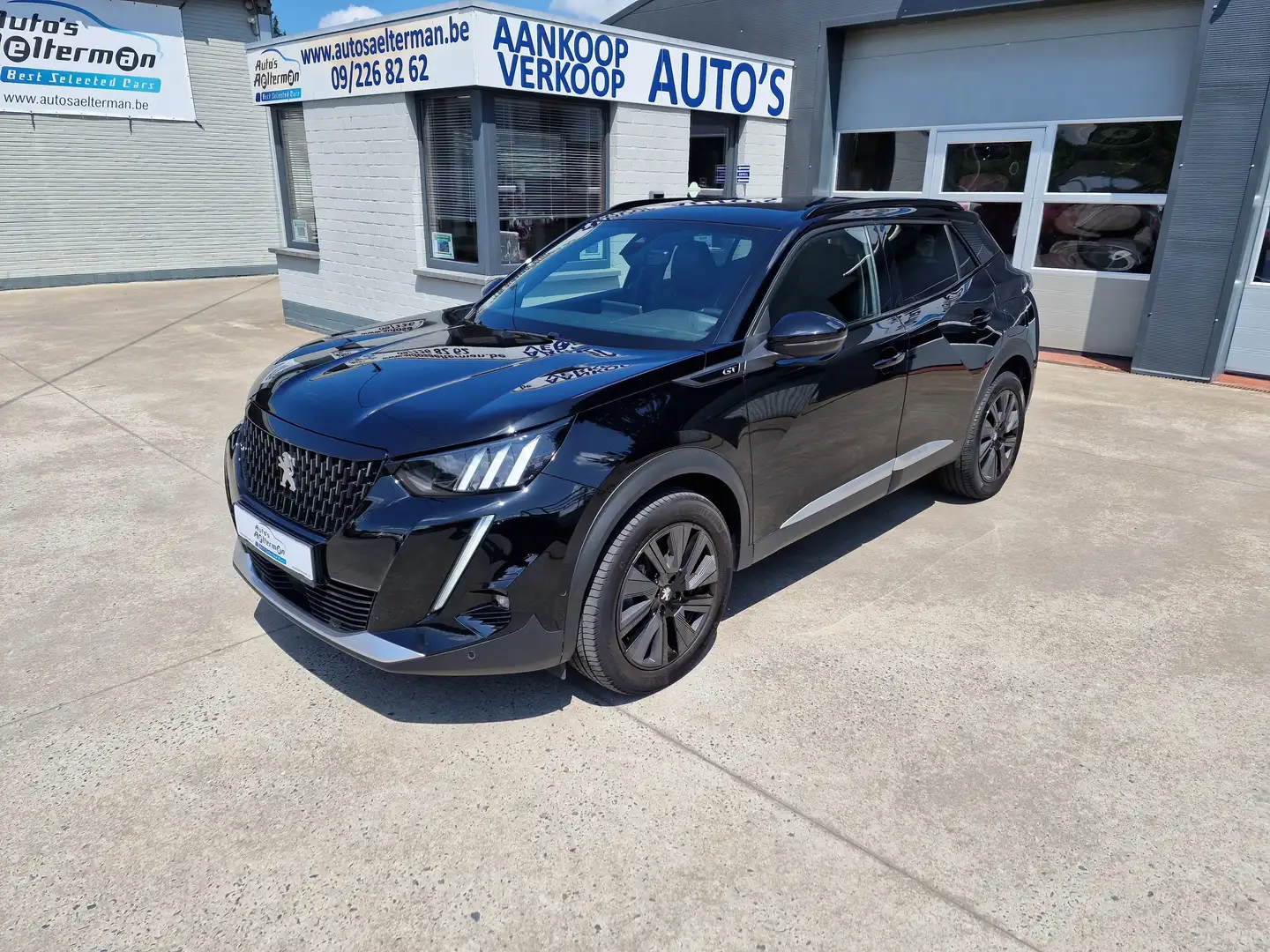 Peugeot 2008 1.2 PureTech GT Pack S LED * SFEERVERLICHTING * . Zwart - 2