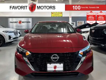 Red 2024 Nissan Sentra Sedan Front-Wheel Drive Automatic