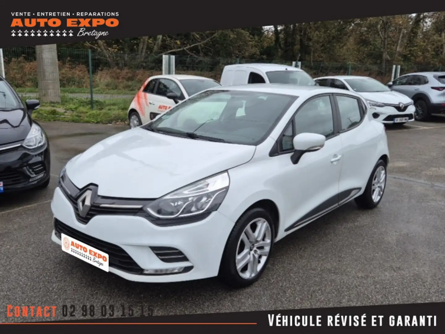 Renault Clio 1.5 DCI 90CH ENERGY ZEN 82G 5P Blanc - 1