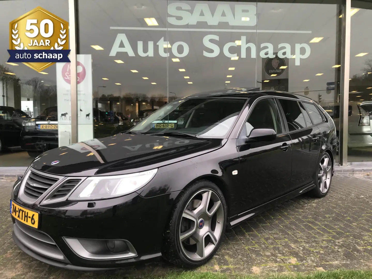 Saab 9-3 Sport Estate 2.8 T V6 Turbo X Automaat | Rijklaar Noir - 1