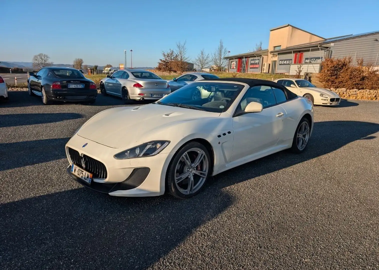 Maserati GranCabrio mc stradale Weiß - 2