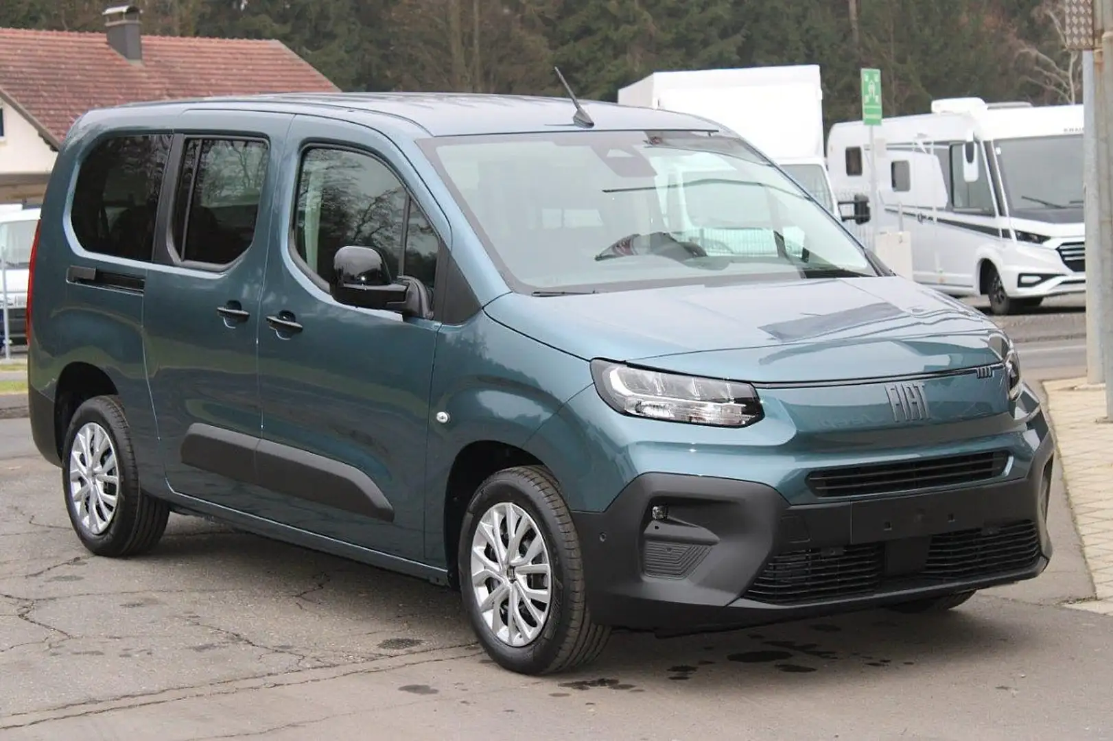 Fiat Doblo Kombi extra Lang 130 Automatik 7Sitze Full Opt.... Blau - 2