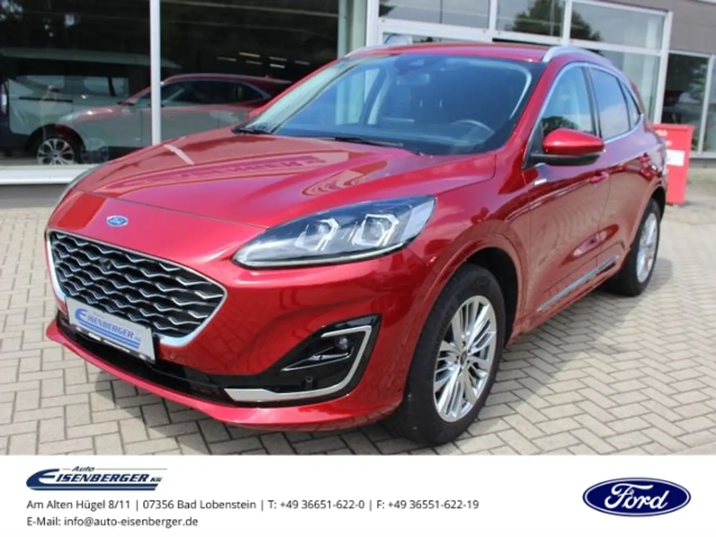 Ford Kuga 1.5 EcoBoost Vignale LED Navi Winterpaket Rojo - 2