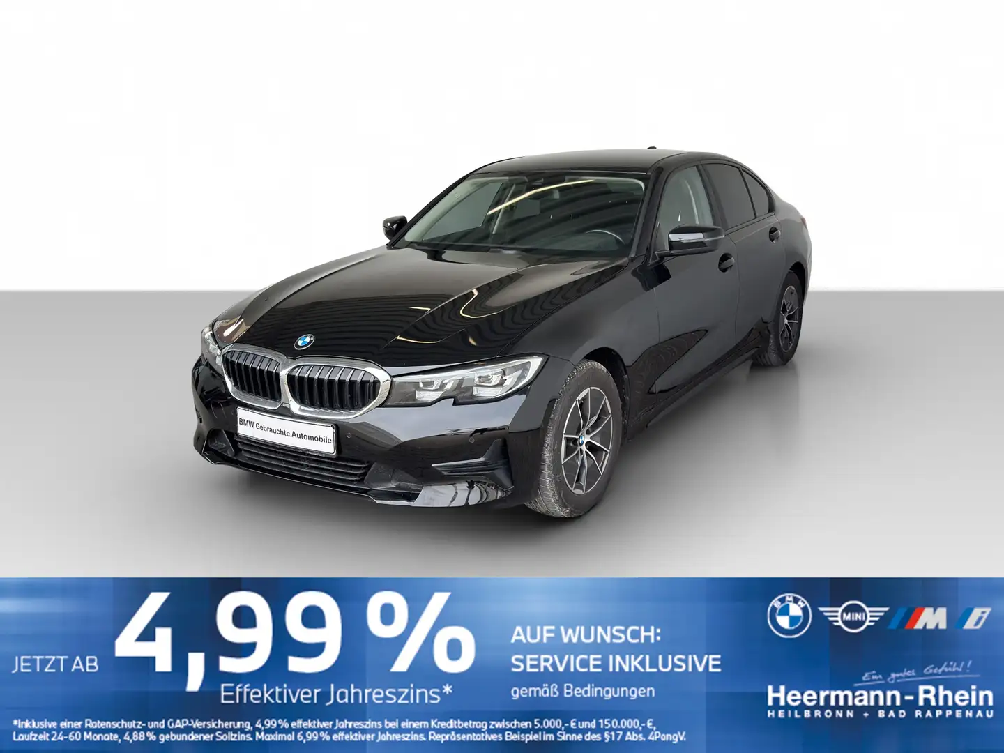 BMW 318 iA Lim. Klimaaut.Tempo.PDC.DAB.SHZ.RDA.DuLa Negro - 2