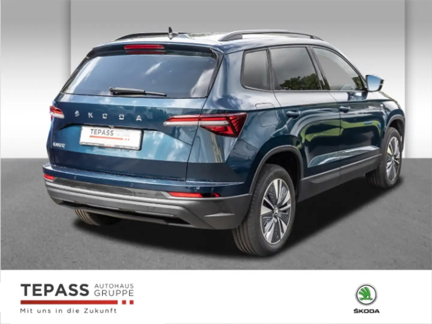 Skoda Karoq 1,5l TSI Tour NAVI KLIMA PDC LED AHK SHZ Blau - 2