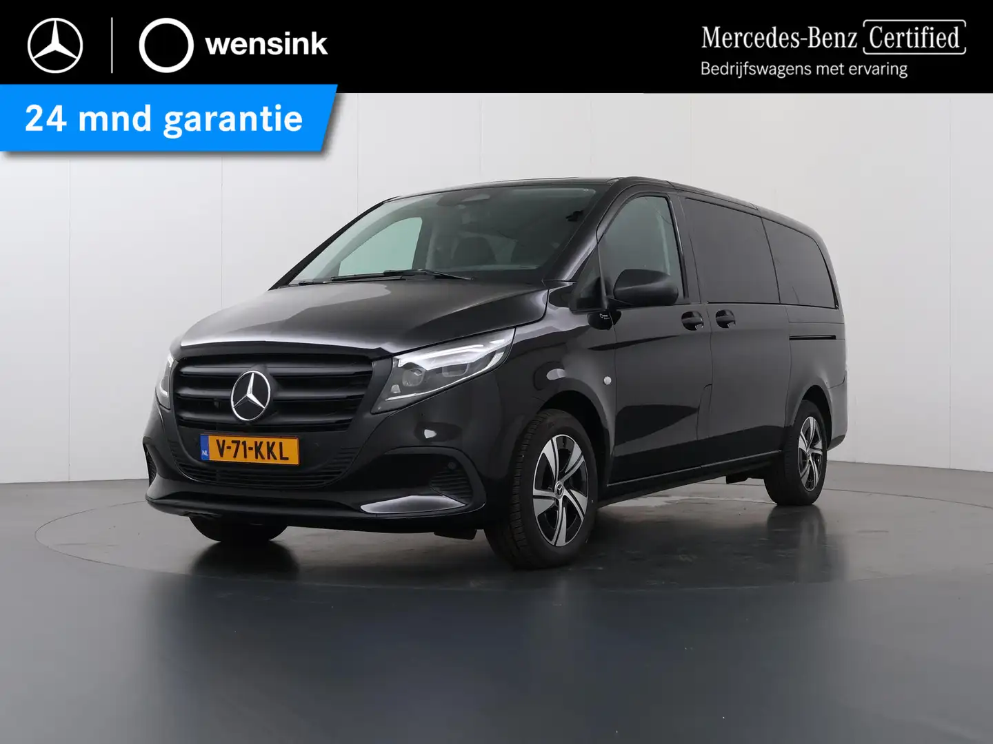Mercedes-Benz Vito 119 CDI | Aut. | Lang L2 | Select | Dubbele Cabine Zwart - 1