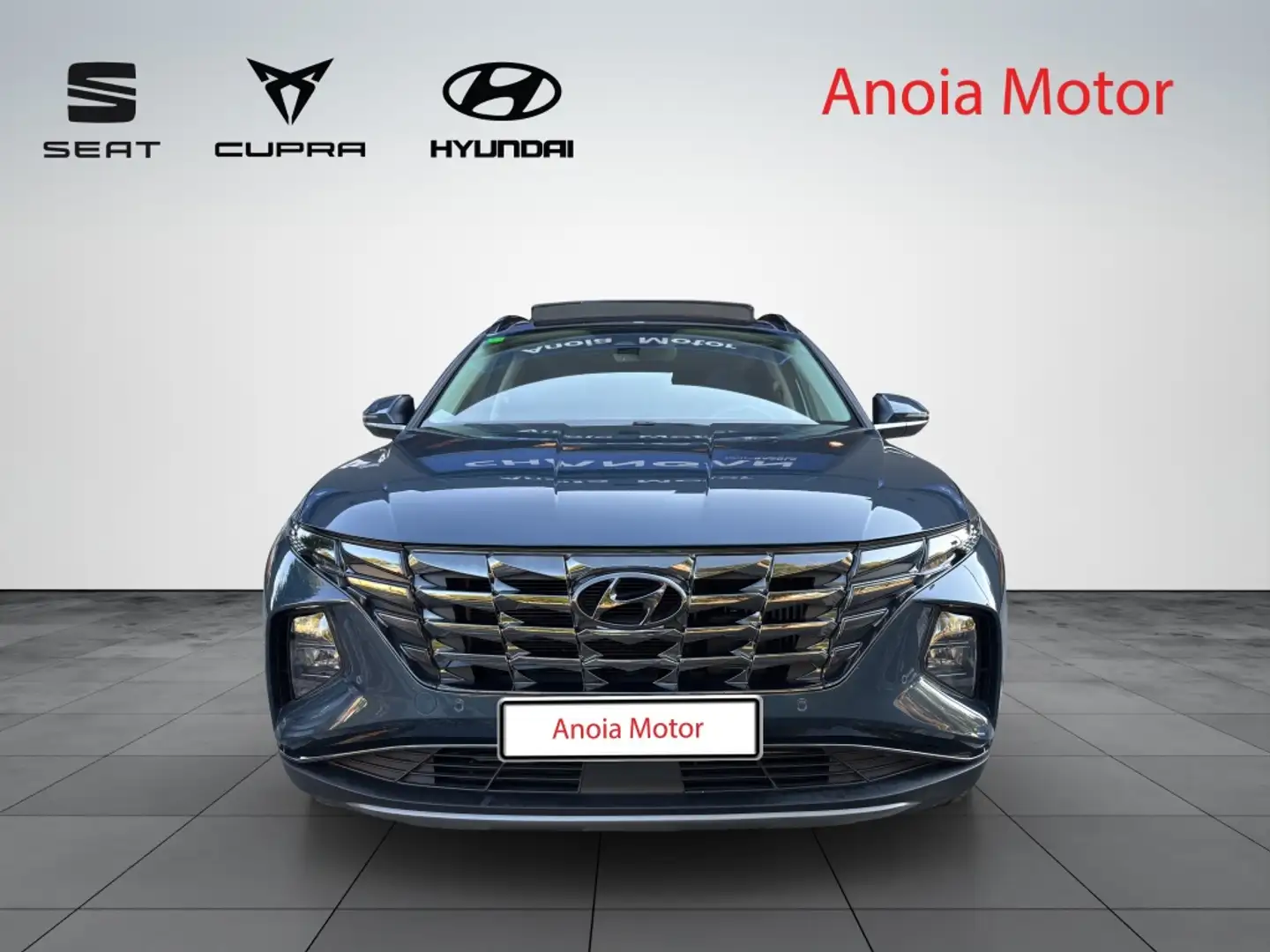 Hyundai TUCSON 1.6 TGDI HEV Tecno Sky AT Gris - 2