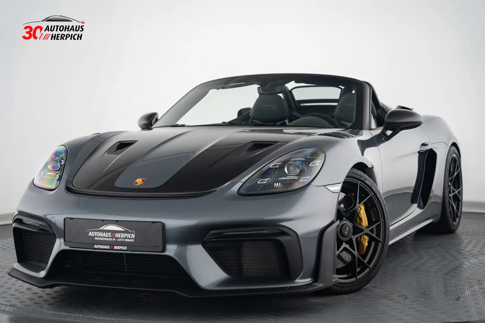 Porsche Boxster Spyder RS Weissach PCCB LED LIFT BOSE Grau - 1