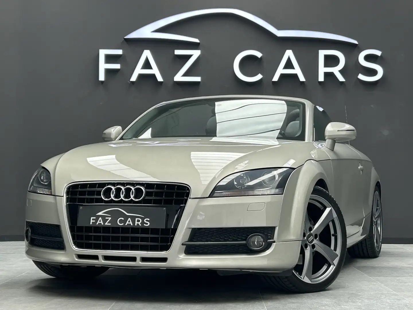 Audi TT Roadster 1.8 TFSI * CUIR + GPS + CLIM + GARANTIE * Gris - 1