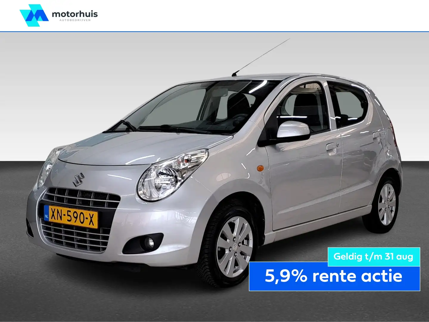 Suzuki Alto 1.0 AUTOMAAT 68PK EXCLUSIVE LM AIRCO 5DRS Grijs - 1