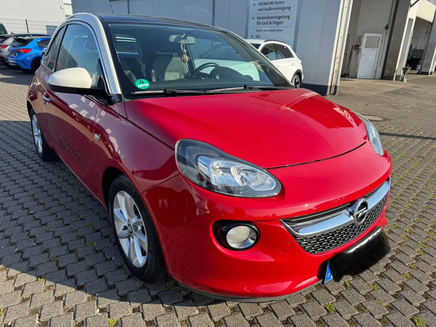 Opel Adam Glam 1.4 Klima Leder Panorama Rot - 1