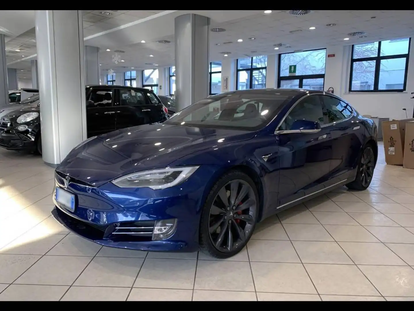 Tesla Model S P100 D Blu/Azzurro - 1