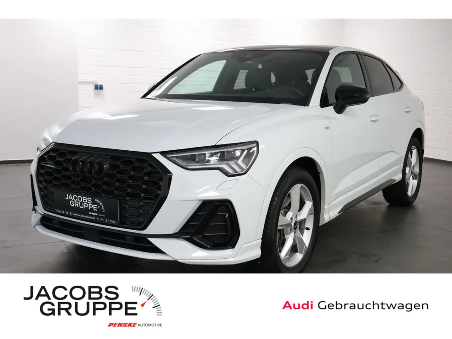 Audi Q3 Sportback 40 TDI quattro S line S tronic,S Weiß - 1