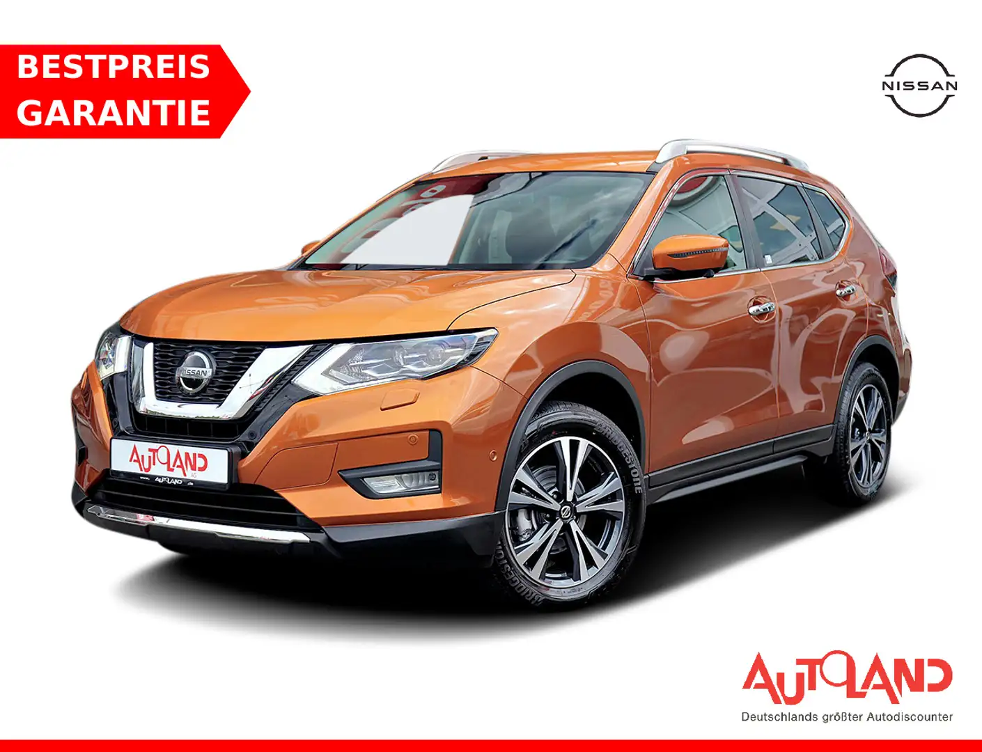 Nissan X-Trail 1.3 DIG-T AT LED Navi SHZ 360° Oranje - 1