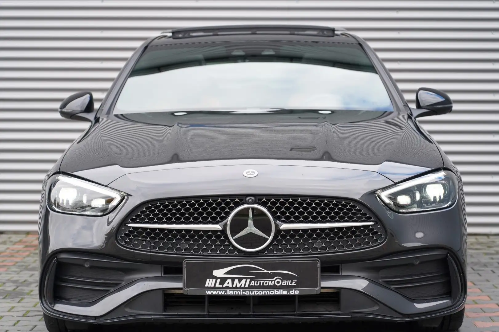 Mercedes-Benz C 200 C200d 2x AMG PREMIUM PANO MEMO HUD 360 DIGITAL Grau - 2