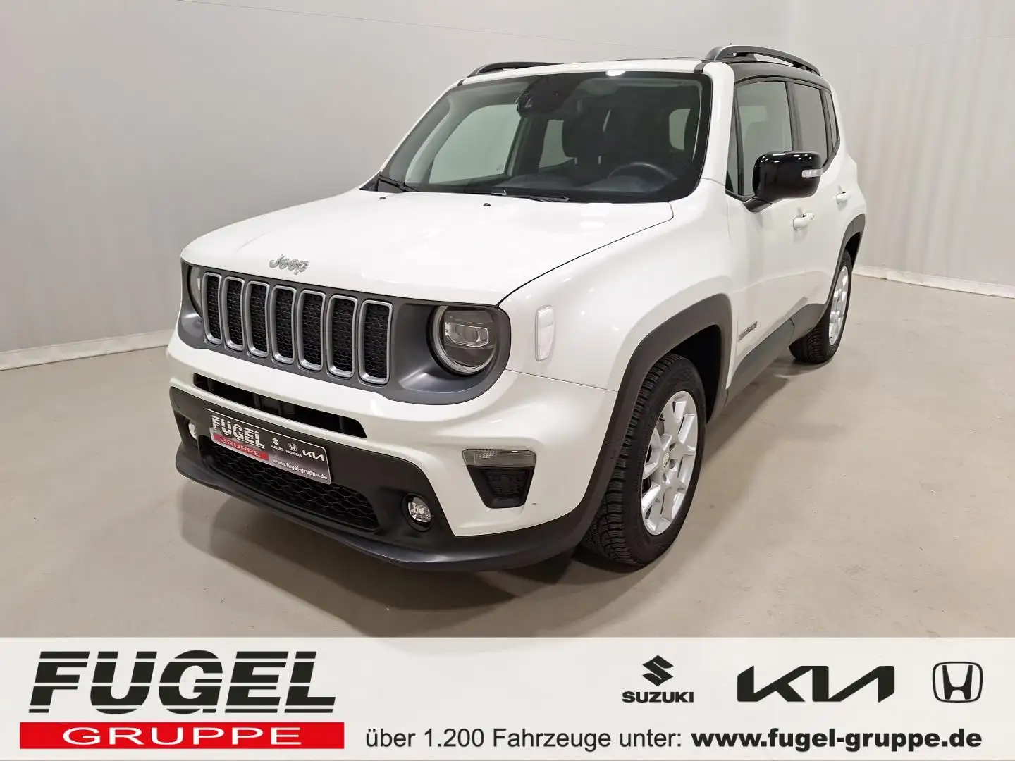 Jeep Renegade 1.5 GSE T4 48V e-Hybrid AT Limited ACC|Winter|LED| Weiß - 1