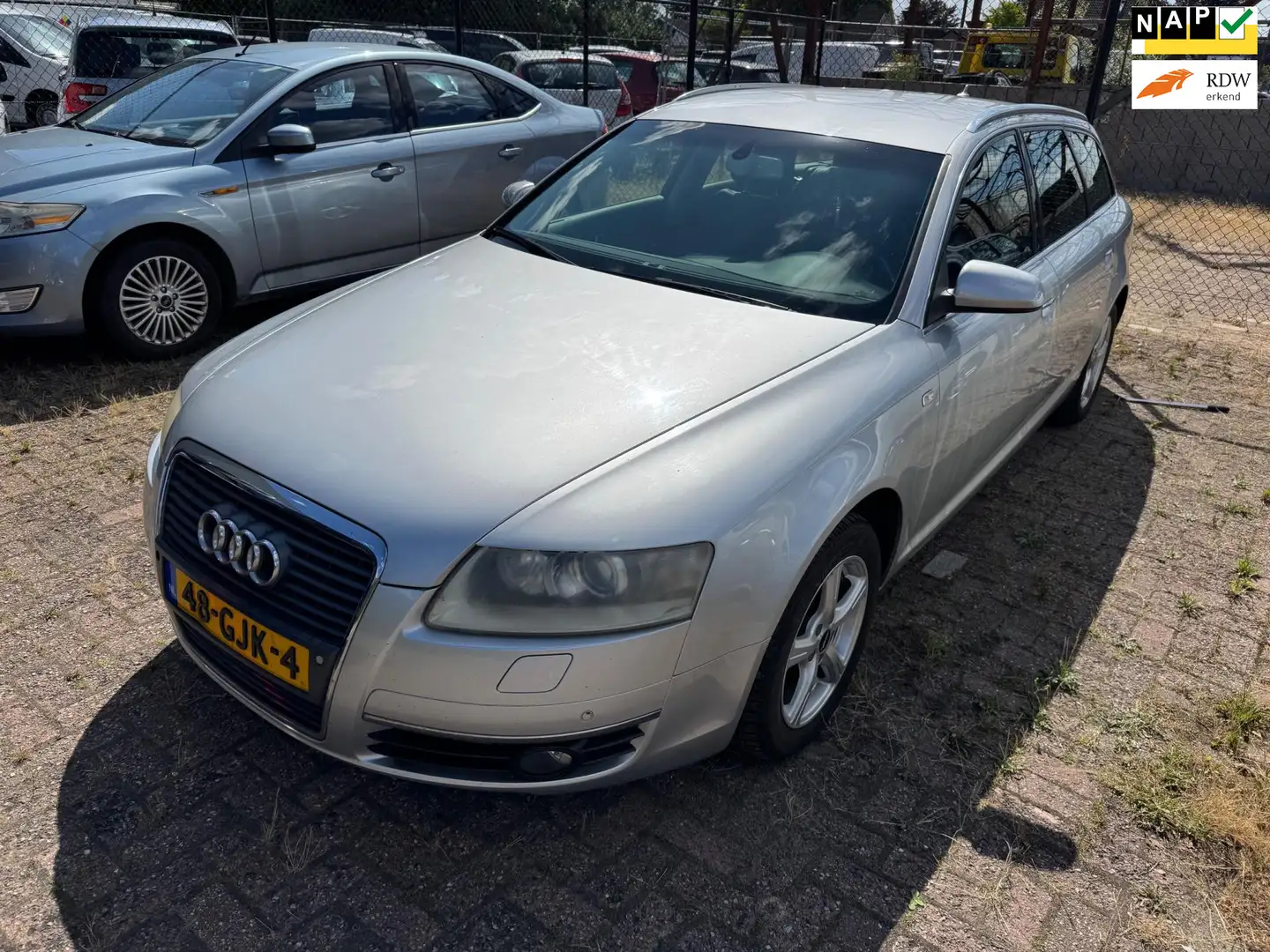 Audi A6 Avant 2.0 TFSI Pro Line LEER NAVI CLIMA APK 06-202 Grijs - 1