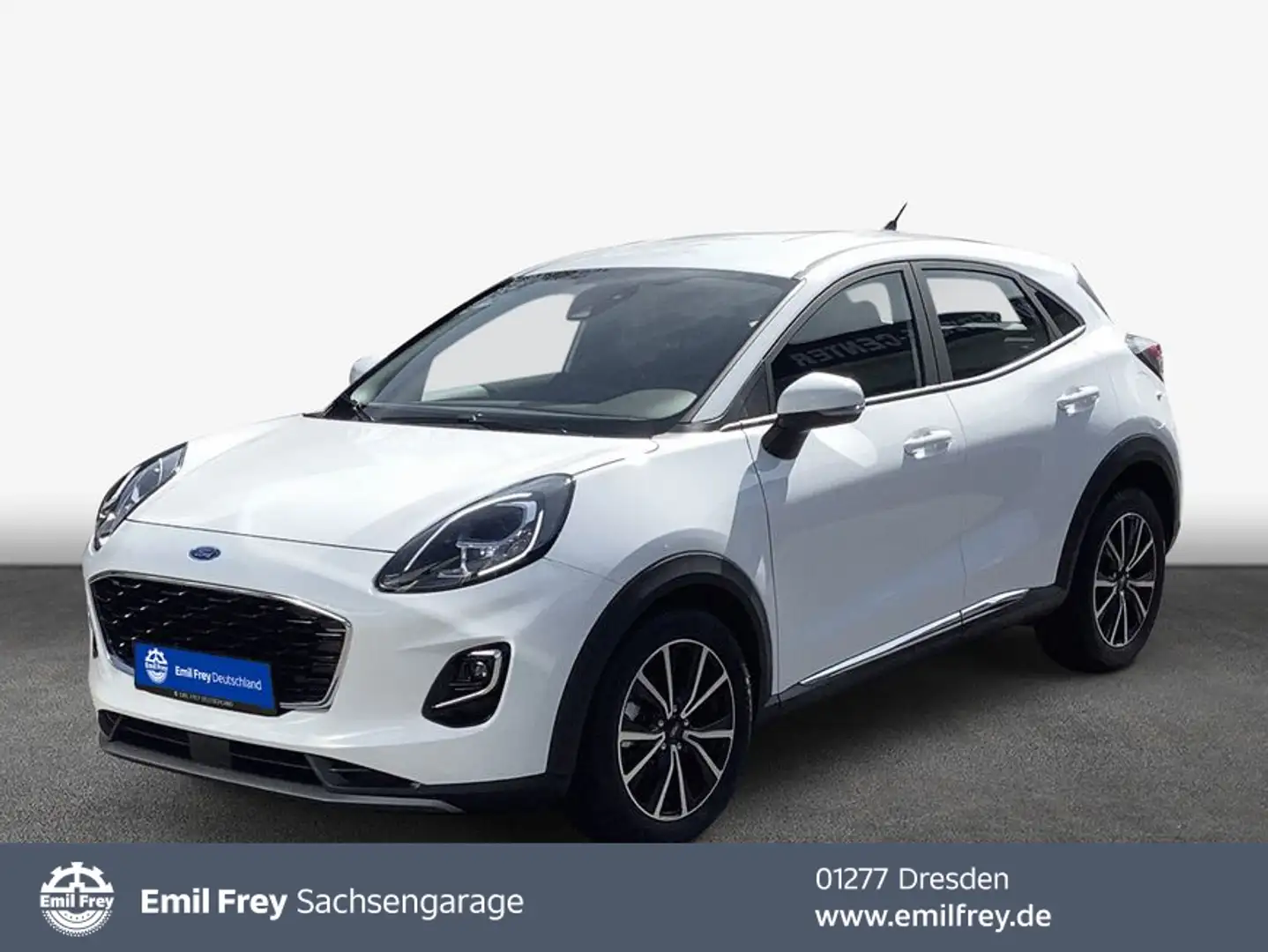 Ford Puma 1.0 EcoBoost Hybrid TITANIUM DESIGN Weiß - 1