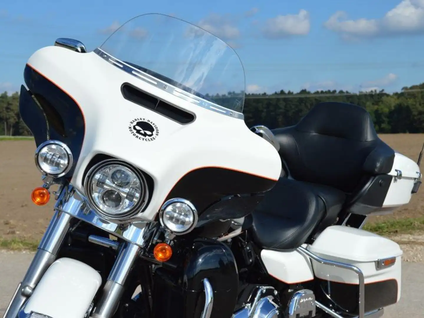 Harley-Davidson Ultra Limited Blanco - 2