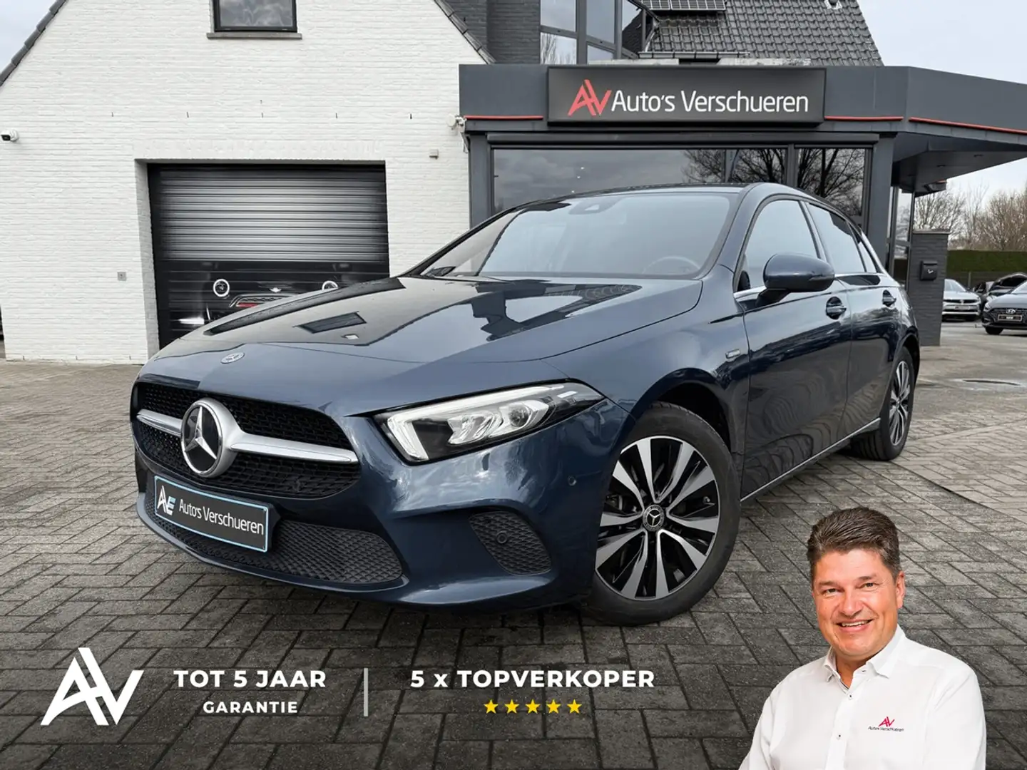 Mercedes-Benz A 250 e ** Camera | Navi | DAB Bleu - 1
