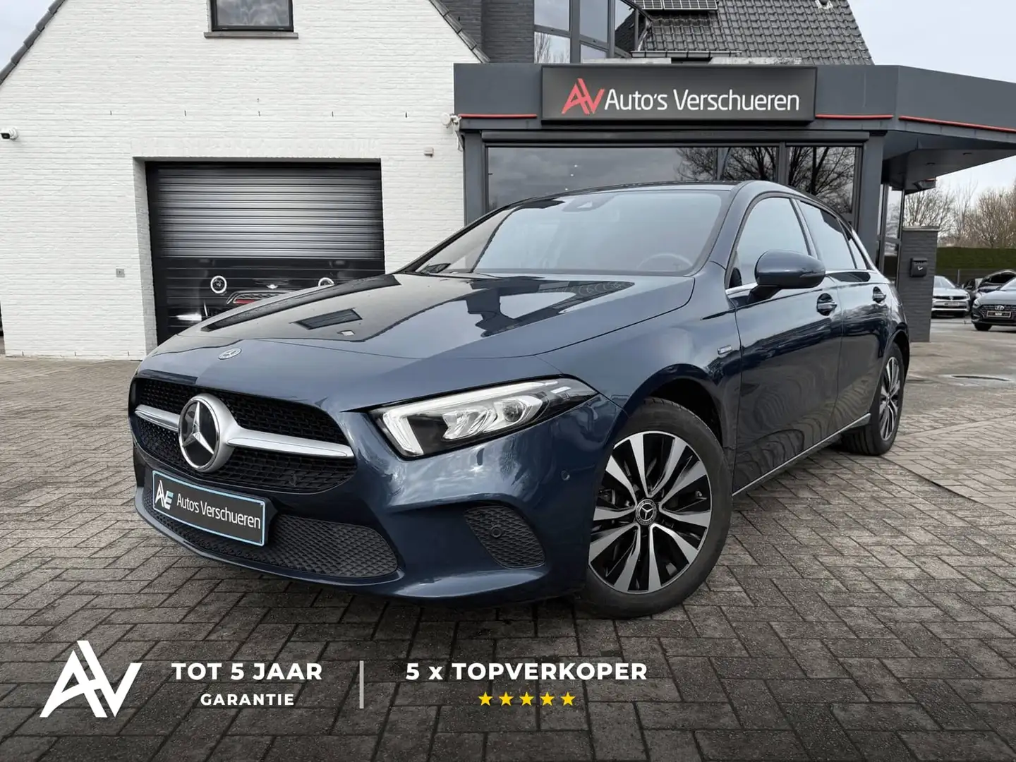 Mercedes-Benz A 250 e ** Camera | Navi | DAB Bleu - 2