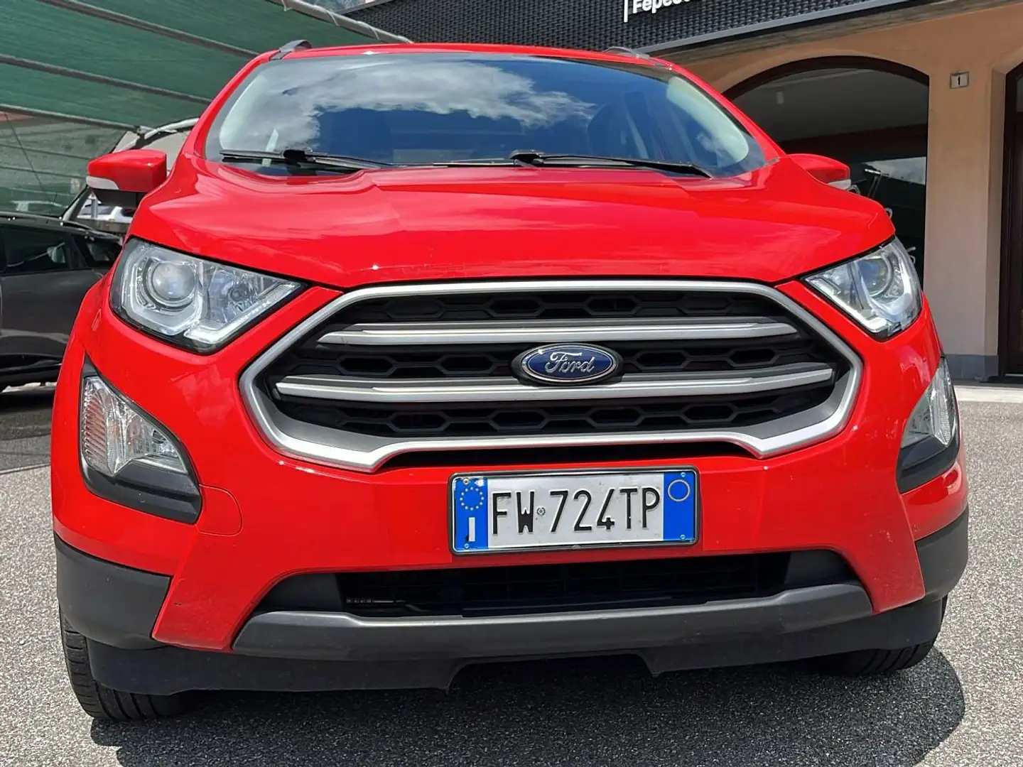 Ford EcoSport EcoSport 1.0 ecoboost Business 100cv my19 Rosso - 1
