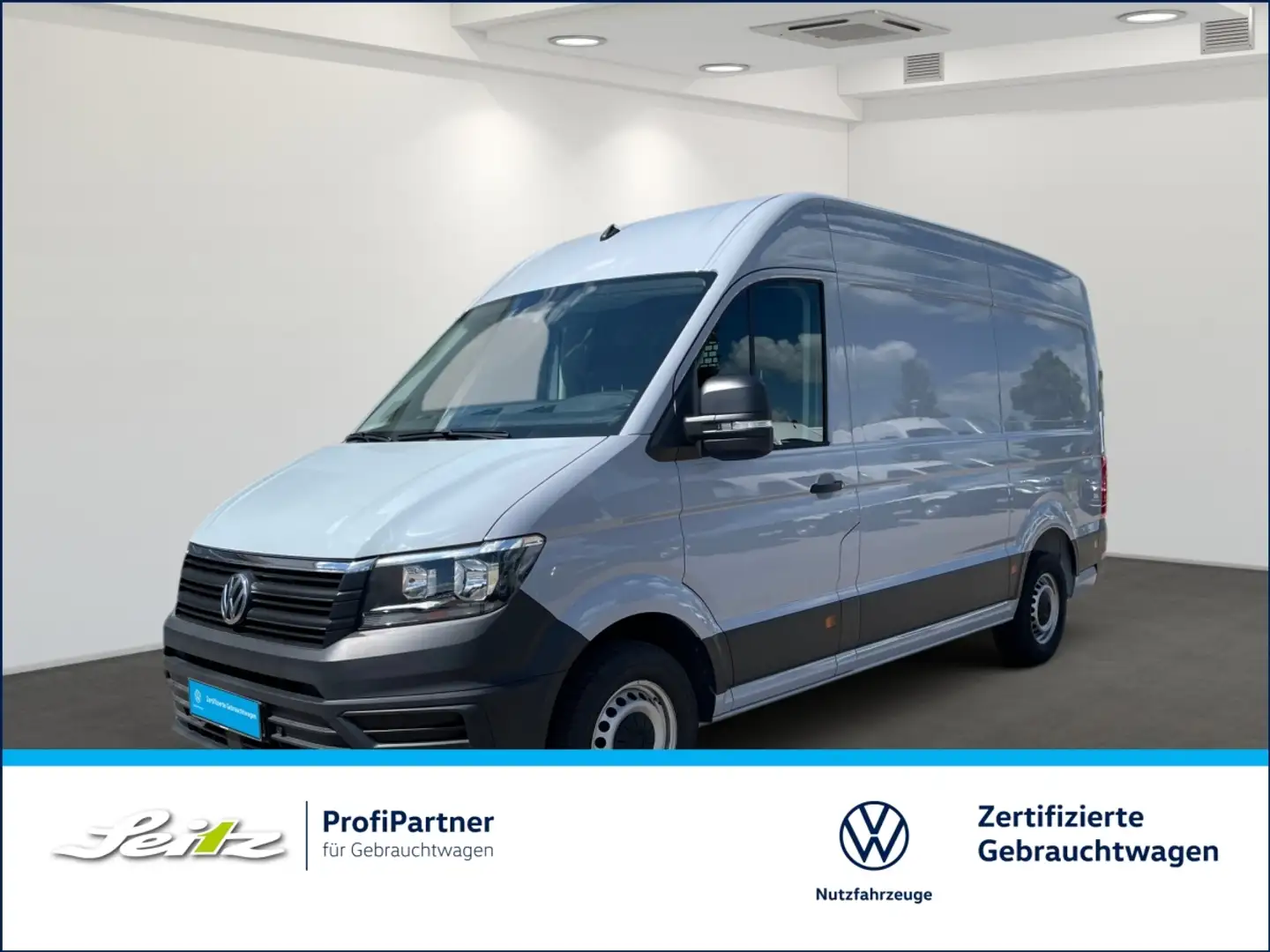Volkswagen Crafter Kasten Hochdach 2.0 TDI MR *AHK*STANDH*PARKSENSOR* Gri - 1