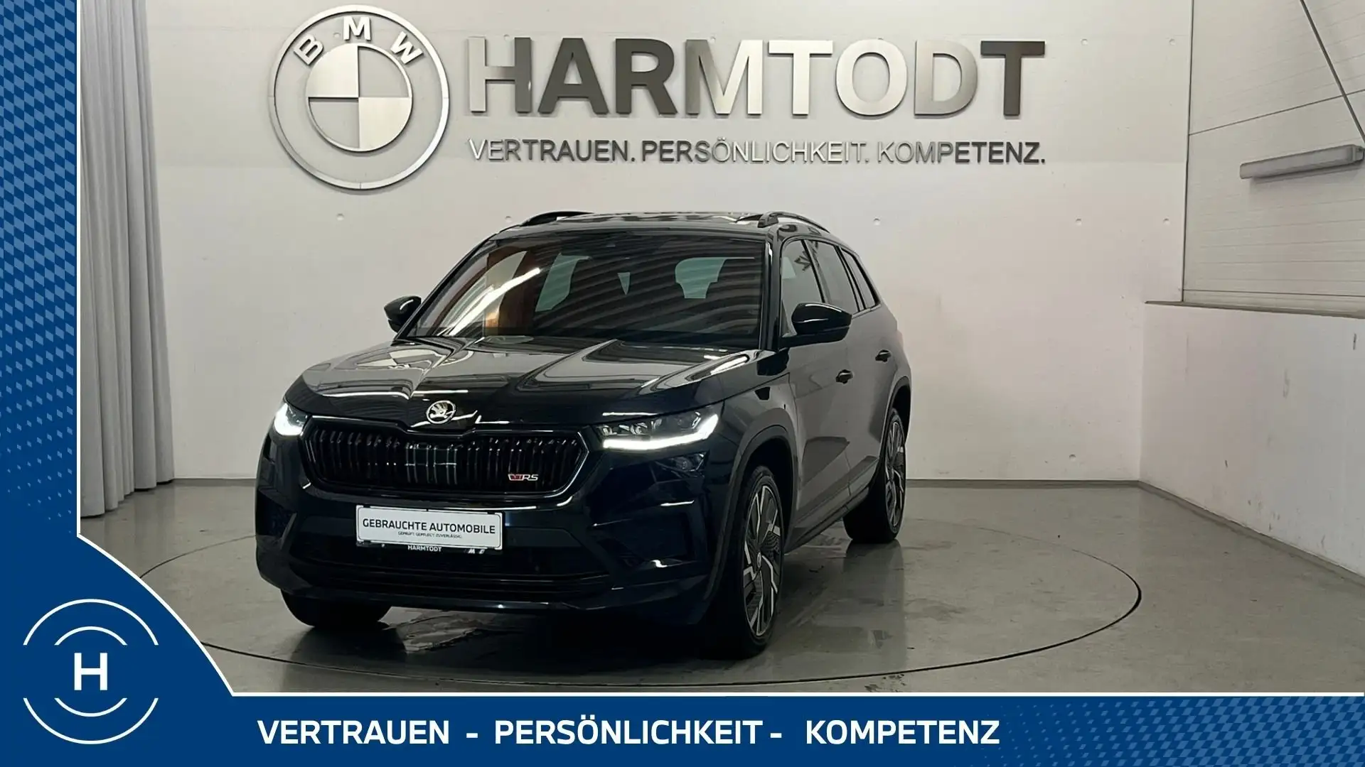 Skoda Kodiaq 2,0 TSI 4x4 RS DSG *Panoramadach / Standheizung* Schwarz - 1