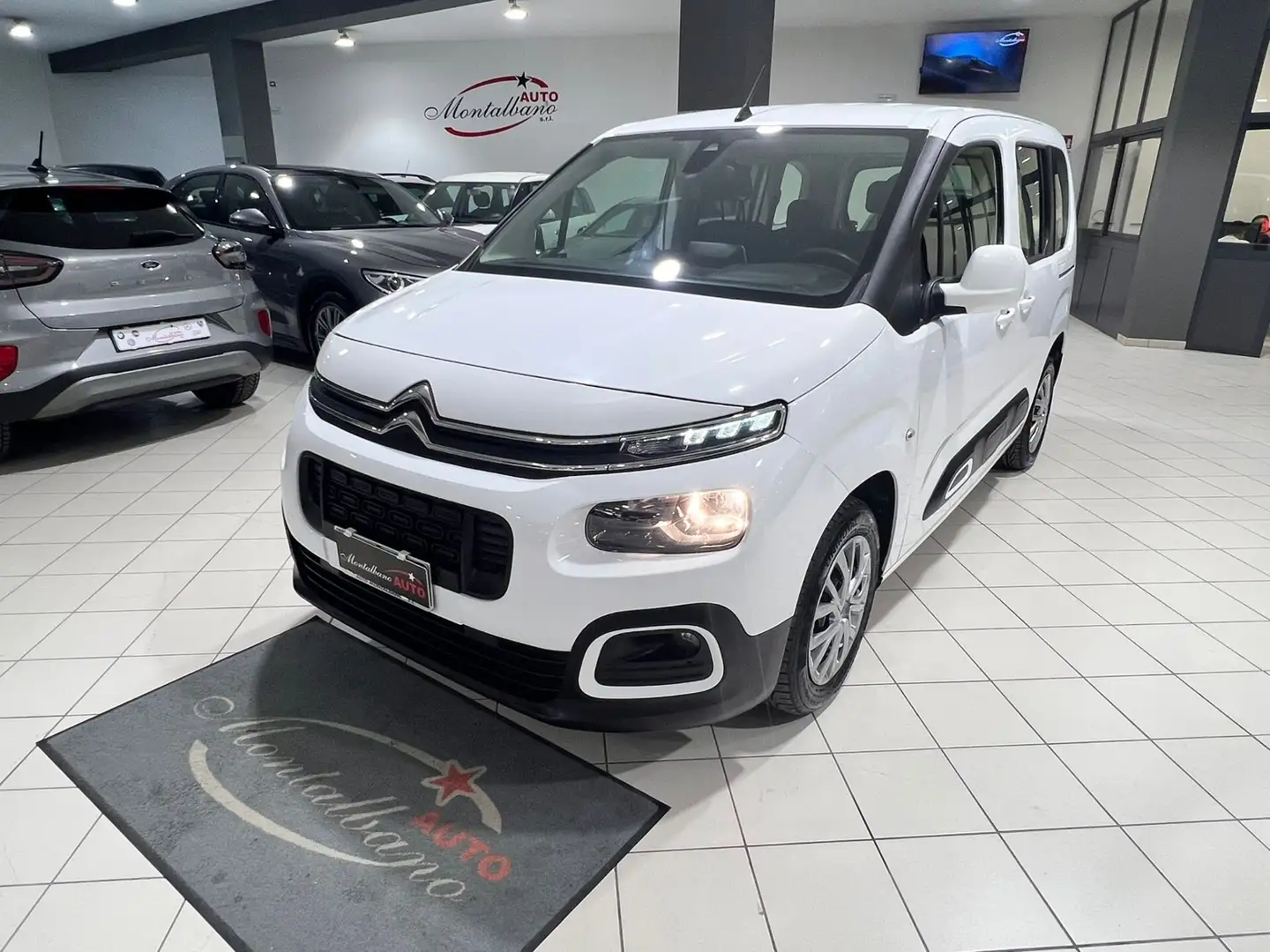 Citroen Berlingo BlueHDi 100 M Feel Blanc - 1