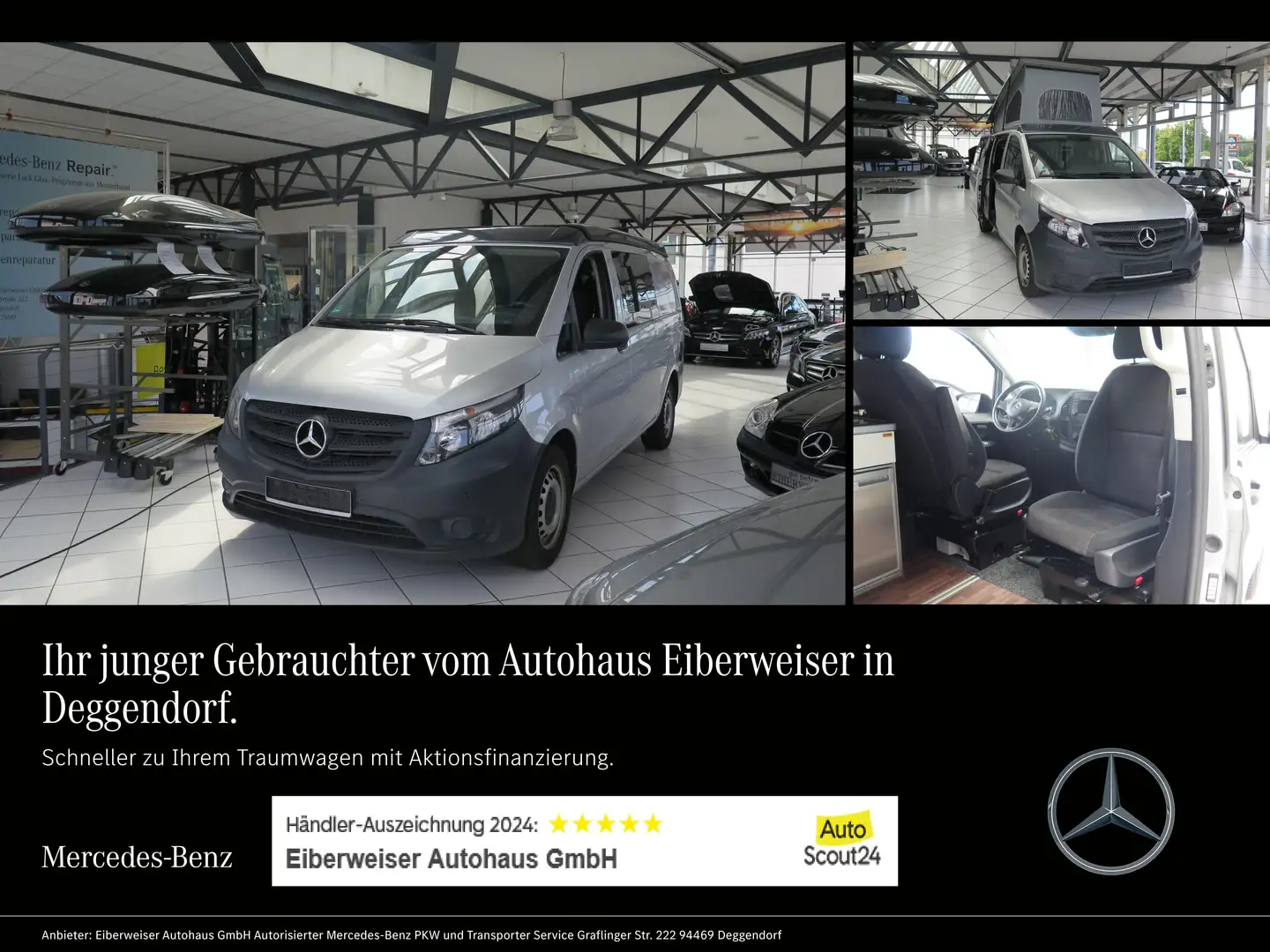 Mercedes-Benz "Marco Polo" Küche Standhzg Klima Drehsitze Silber - 2