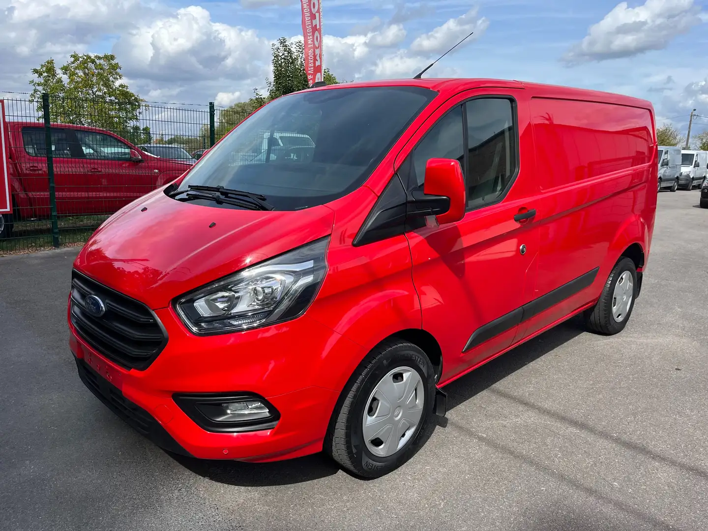 Ford Transit Custom 2.0 airco Rouge - 1