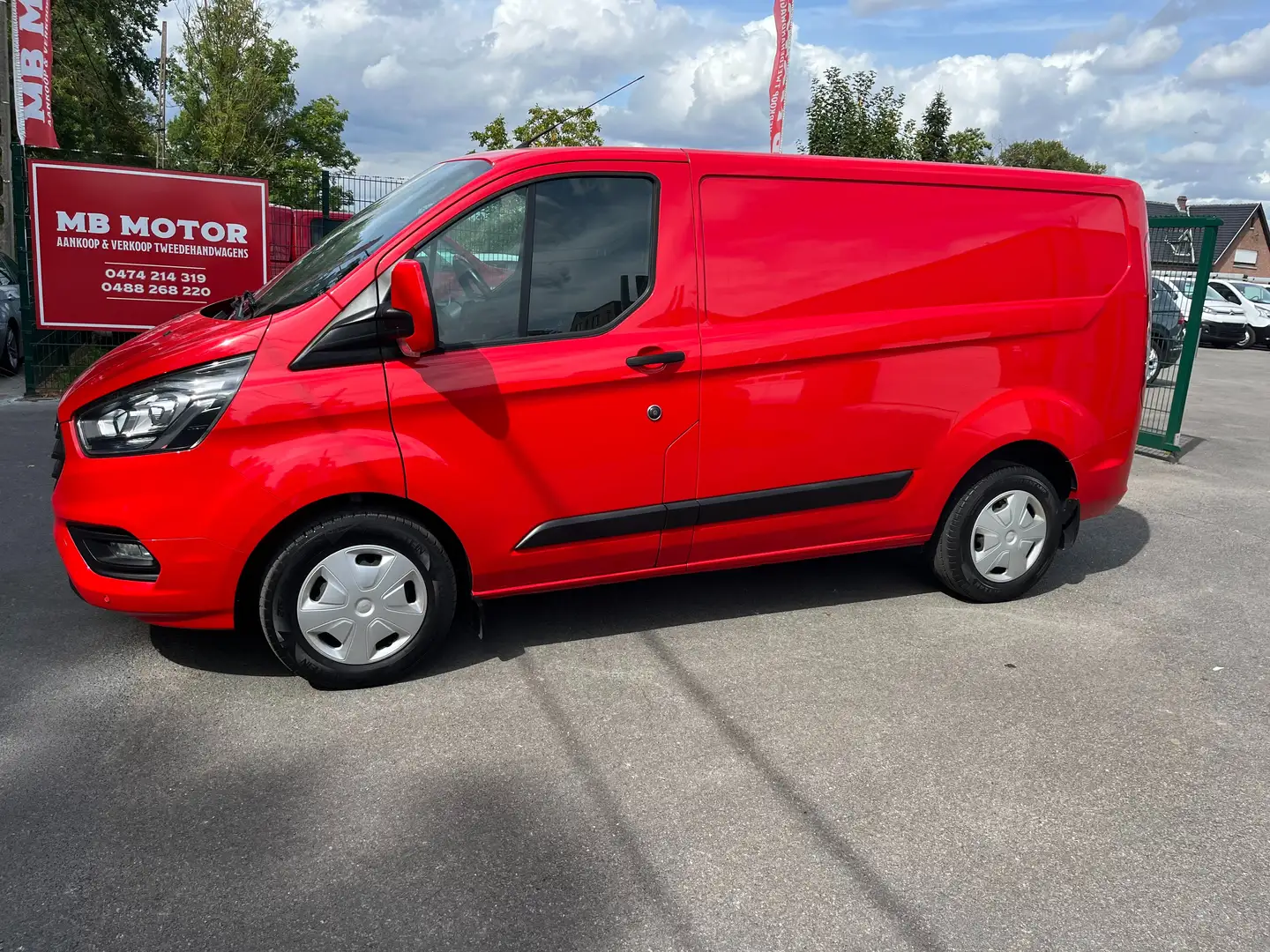 Ford Transit Custom 2.0 airco Rouge - 2