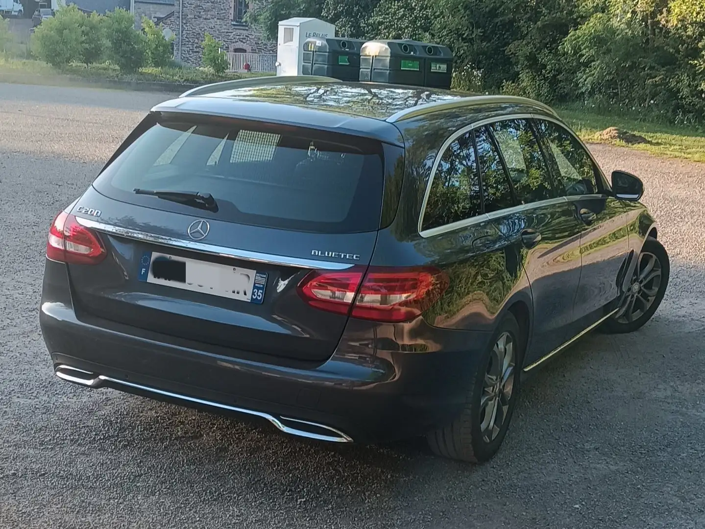 Mercedes-Benz C 200 Classe C Break 200 BlueTEC Business Executive Gris - 2