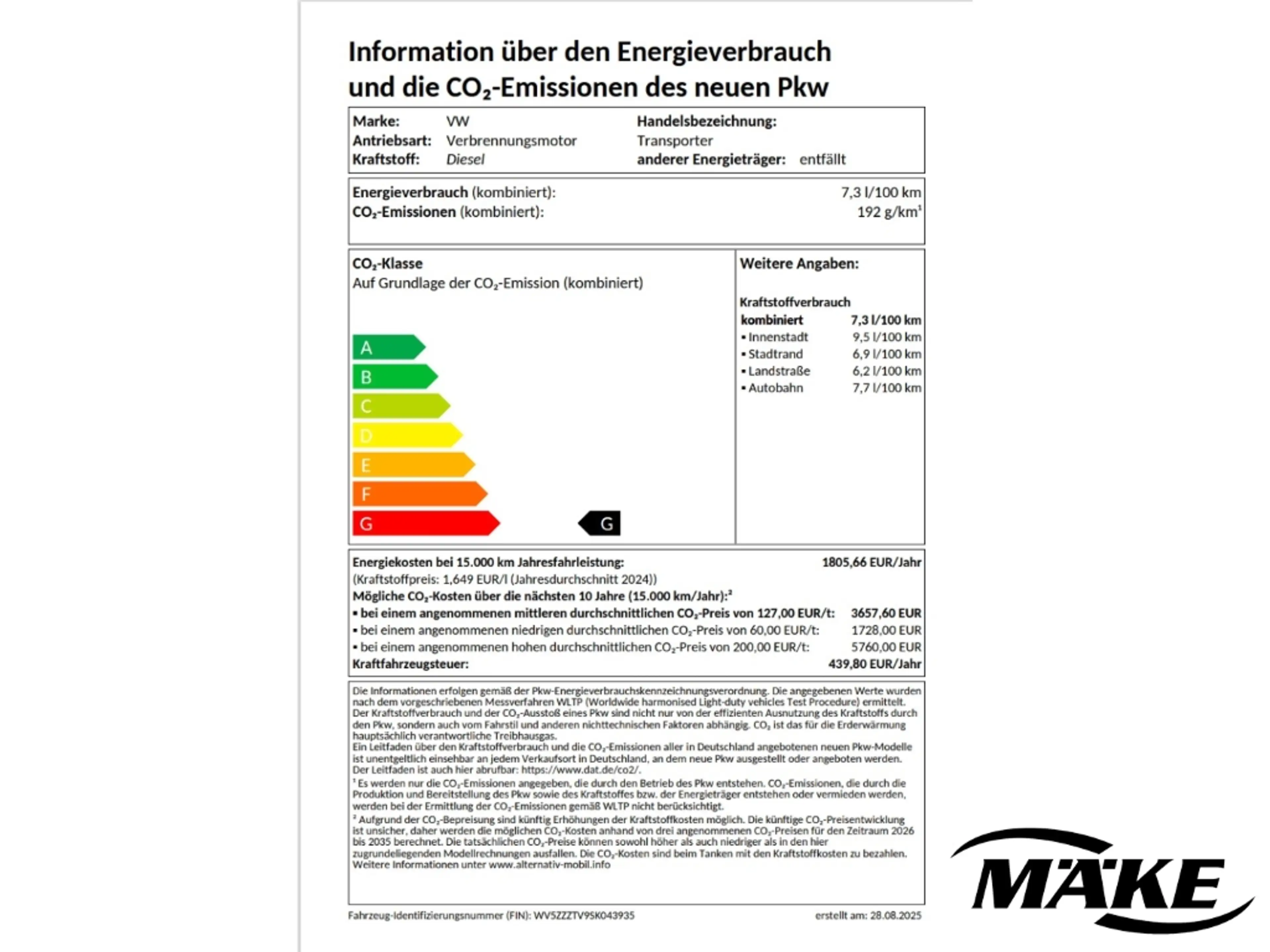 Volkswagen T7 Kombi 2.0 TDI LR V-AHV GRA LED PDC SITZHZG 9-Si. — photo 2
