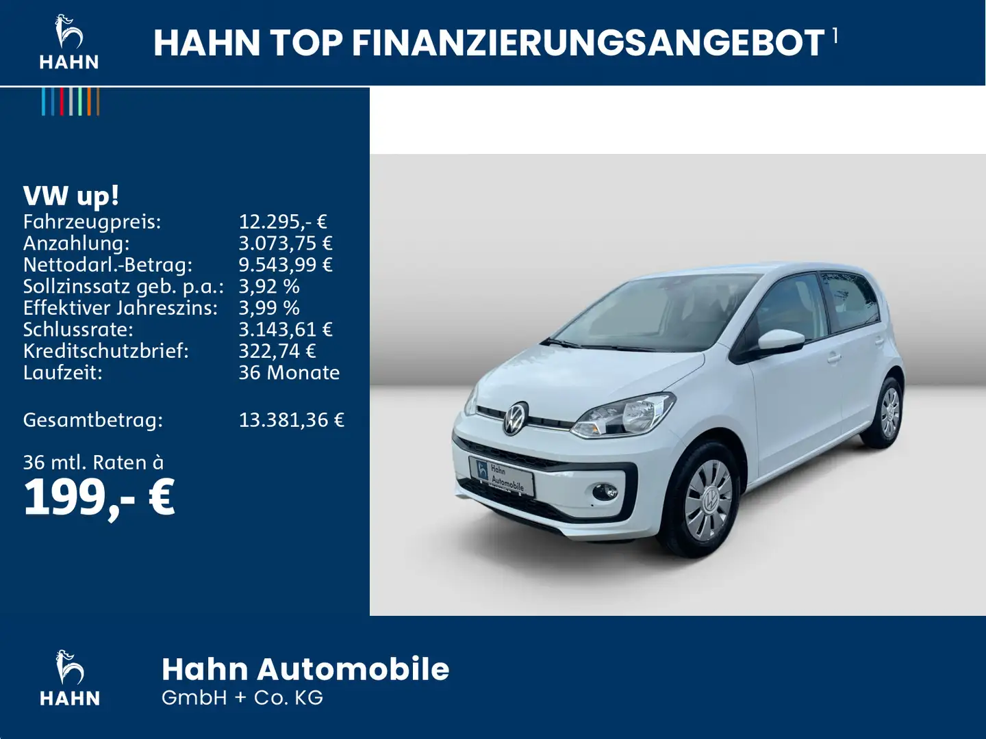 Volkswagen up! 1.0 Move UP! Climatr Sitzh CAM GRA Bluetooth Weiß - 2