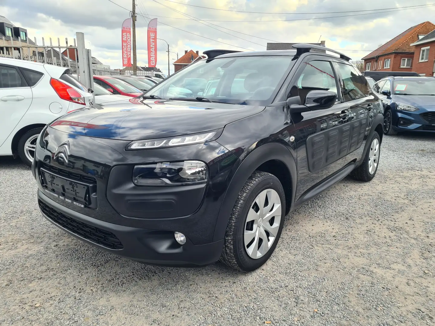 Citroen C4 Cactus 1.2☆1jOMNIUMGARANTIE☆NAVI☆CAM☆CRUISE☆TOUCHSCREEN Zwart - 1