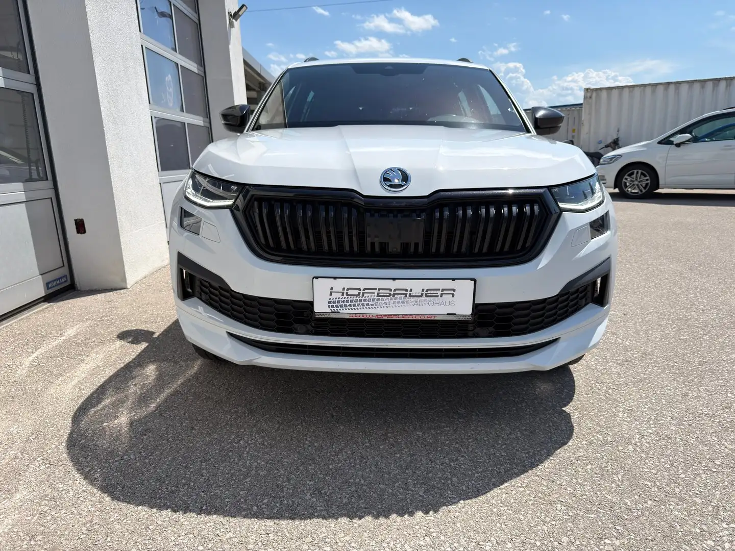 Skoda Kodiaq 4x4 Sportline TDI DSG Weiß - 2
