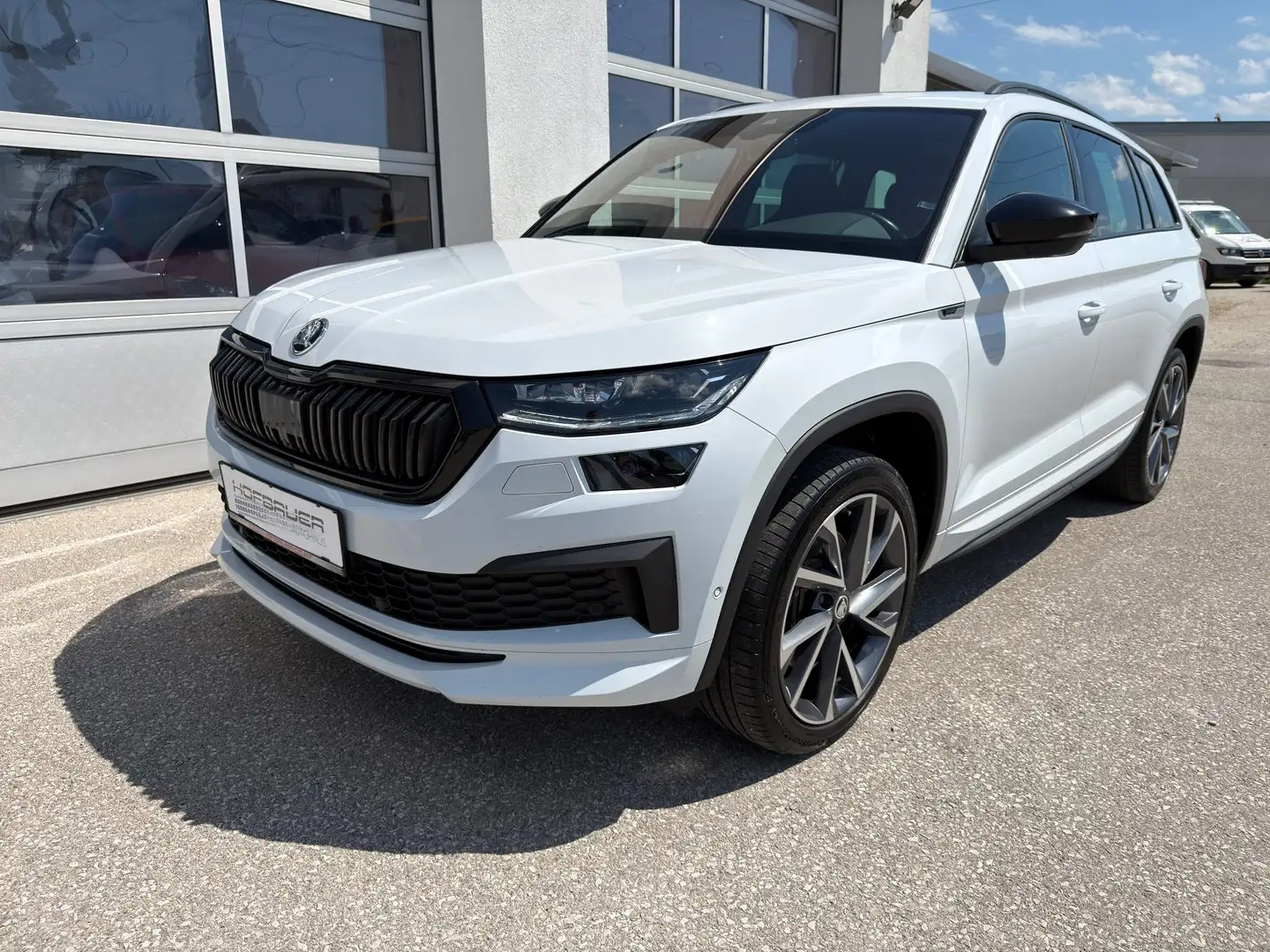 Skoda Kodiaq 4x4 Sportline TDI DSG Weiß - 1