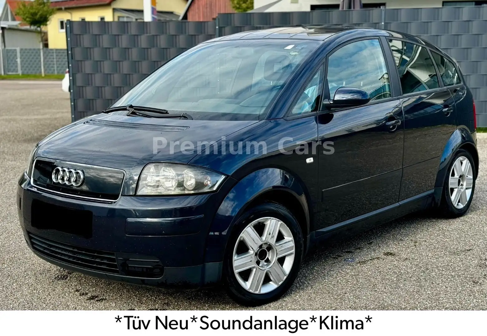 Audi A2 1.4 *Gepflegt*Klima*Tüv Neu *Soundanlage* Albastru - 1