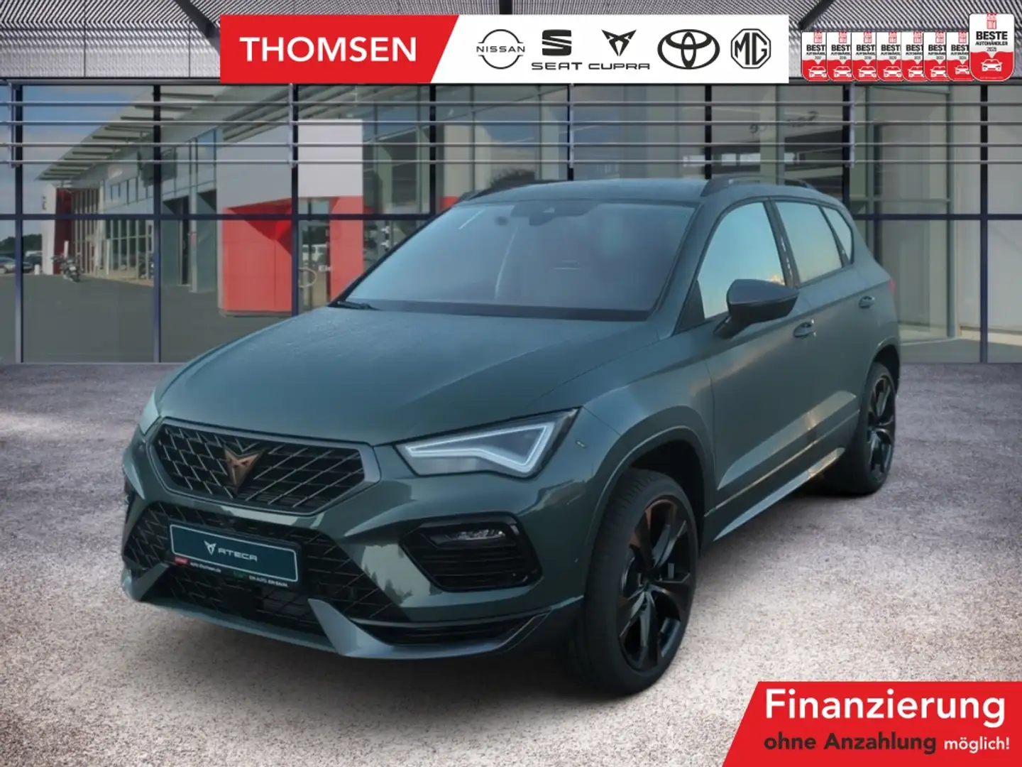 CUPRA Ateca 2.0 TSI 4Drive Tribe Edition Navi DSG ACC Grün - 1