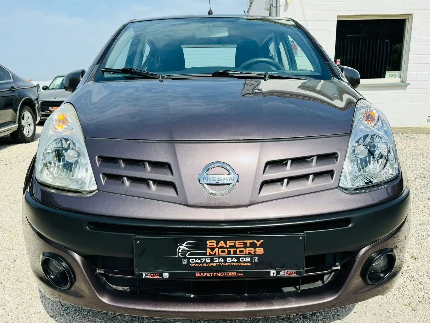 Nissan Pixo Pixo 1.0i Acenta airco garantie 12 mois Paars - 2