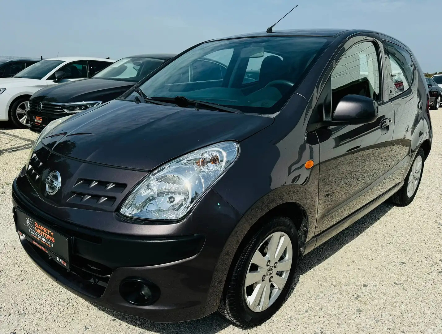 Nissan Pixo Pixo 1.0i Acenta airco garantie 12 mois Paars - 1