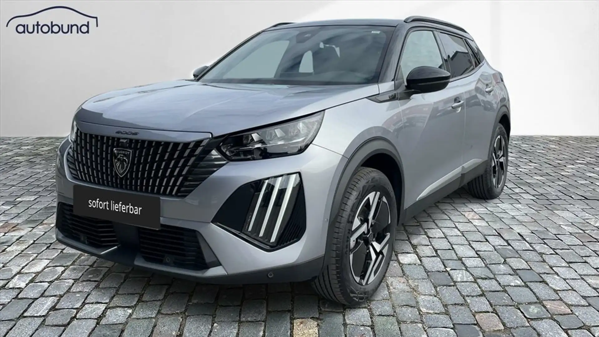 Peugeot 2008 II 1,2 PT (MHEV) GT Keyless Navi Kamera 360° Silber - 1