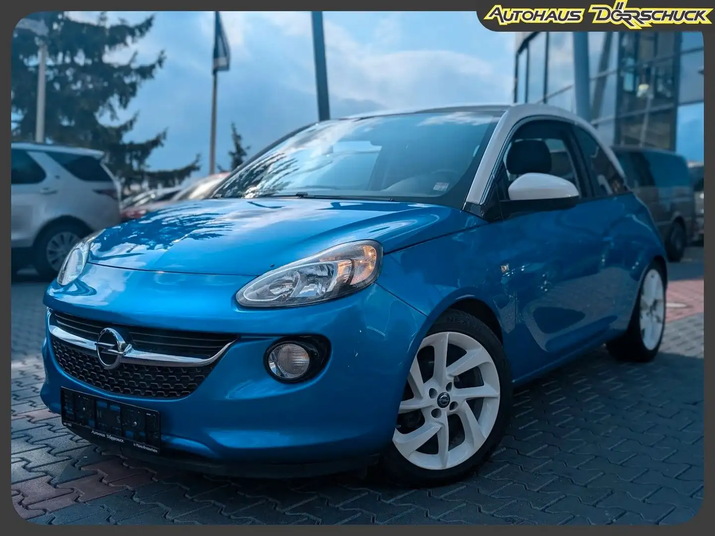 Opel Adam Jam Infinity Klima Bluetooth  49960KM TÜV Blau - 1