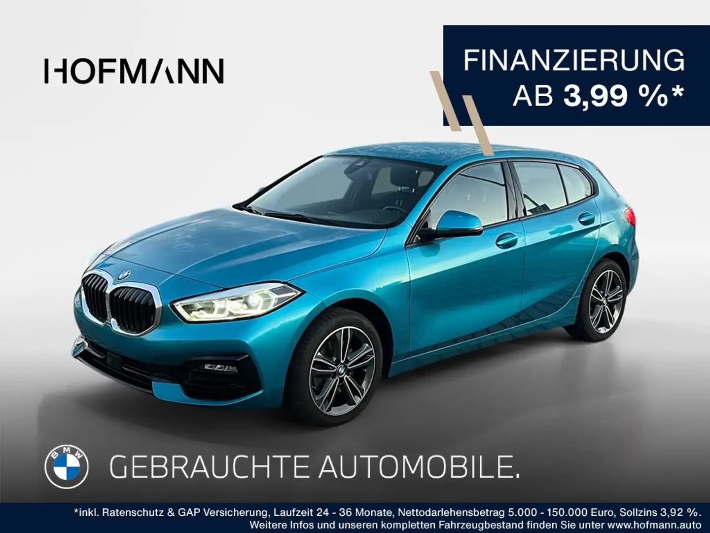 BMW 118 Sport Line Blau - 1